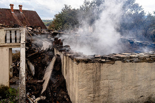 Professional Fire Damage Removal technician working in Souderton, PA
